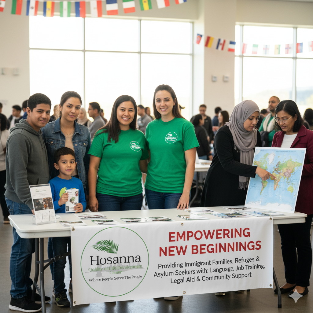 HQLDC immigrant services table